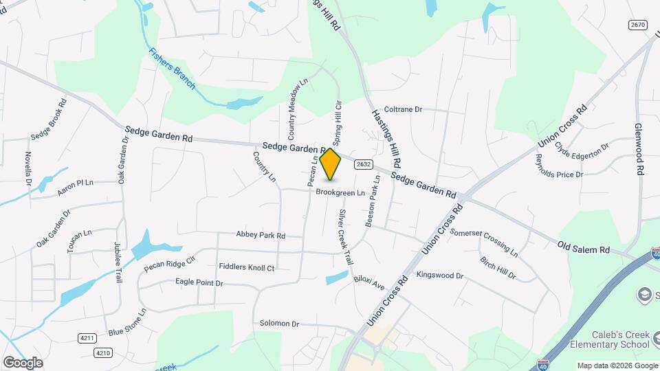 1045 Brookgreen Ln Map and Location Details