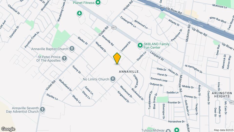 10833 Mayfield Dr Map and Location Details