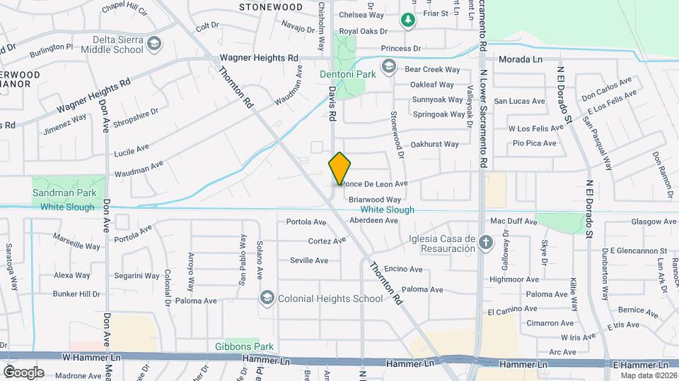 1442 Briarwood Way Map and Location Details