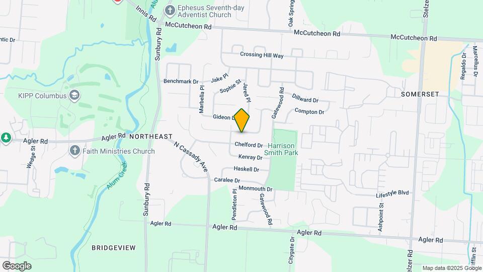 3193 Elmreeb Dr Map and Location Details