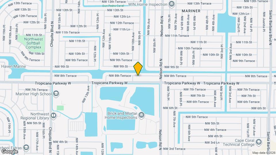 922 NW 8th Terrace Map and Location Details