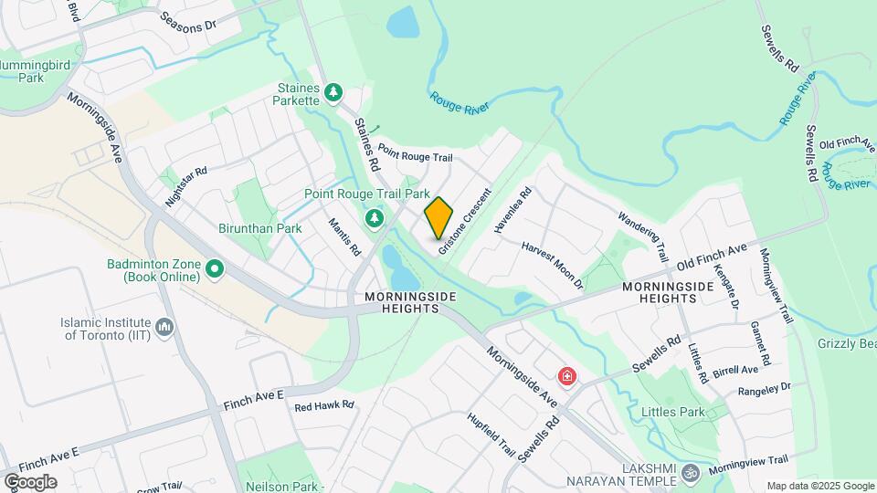 36 Gristone Cres Map and Location Details