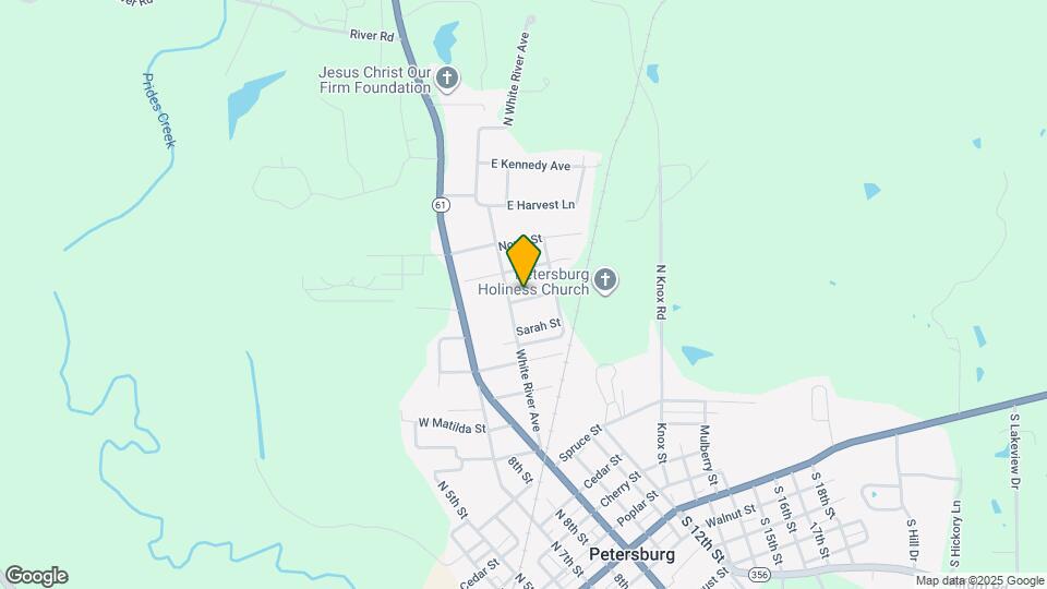 1014 Glezen St Mapa y Detalles de la Ubicación