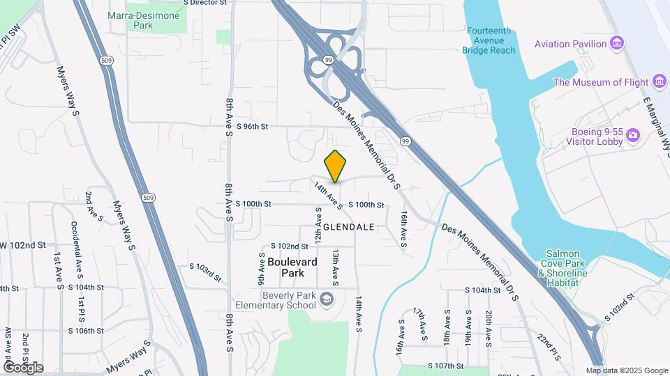 1411 S 99th St Map and Location Details