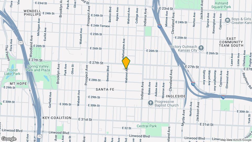 2958 Lockridge Ave Map and Location Details