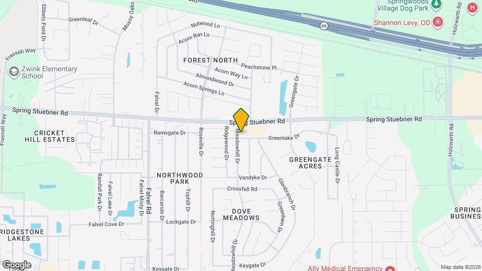 21902 Meadowhill Dr Map and Location Details