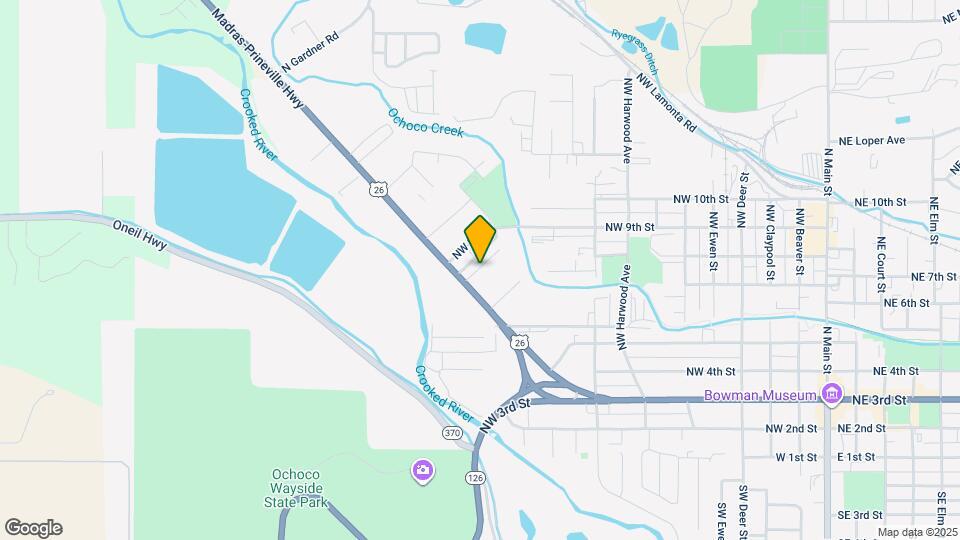 1272 NW Markuson Dr Map and Location Details