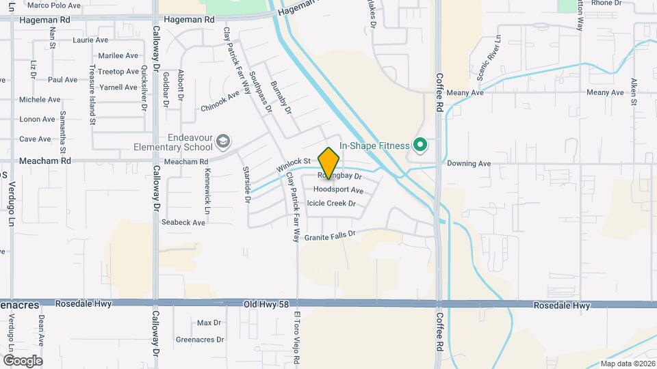 8706 Hoodsport Ave Map and Location Details