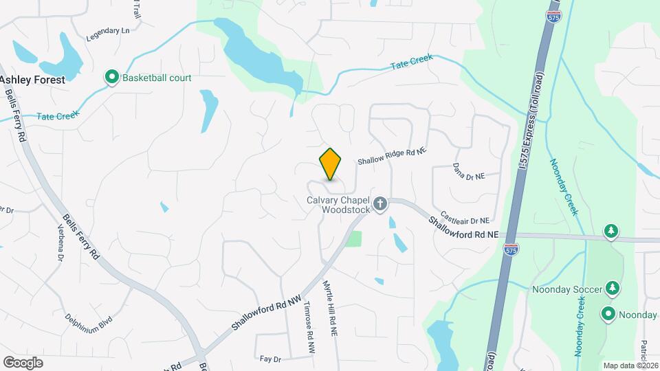 4759 Shallow Ridge Rd NE Map and Location Details