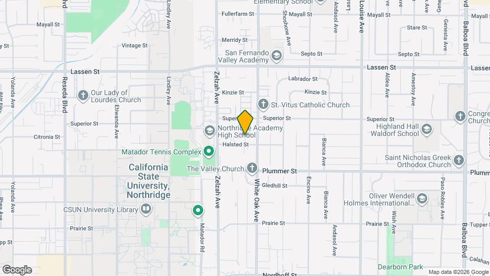 17733 Halsted St, Unit A Mapa y Detalles de la Ubicación