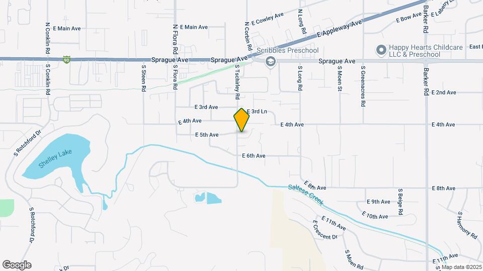 419 S Tschirley Rd Map and Location Details
