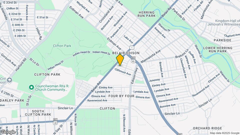 3109 Lawnview Ave Map and Location Details