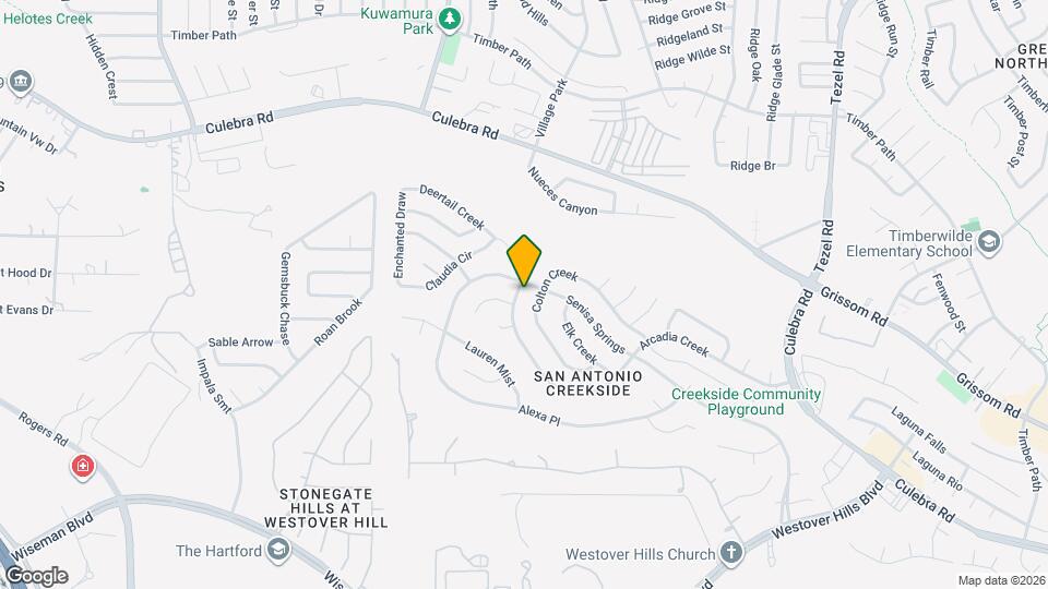 9771 Criswell Creek Mapa y Detalles de la Ubicación