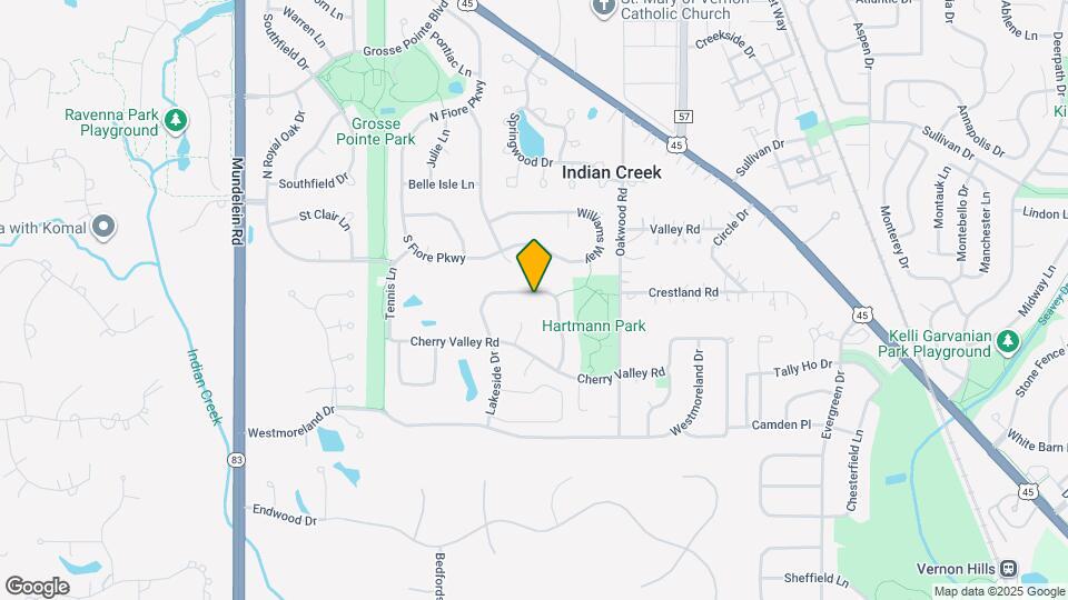 711 N Lakeside Dr Map and Location Details