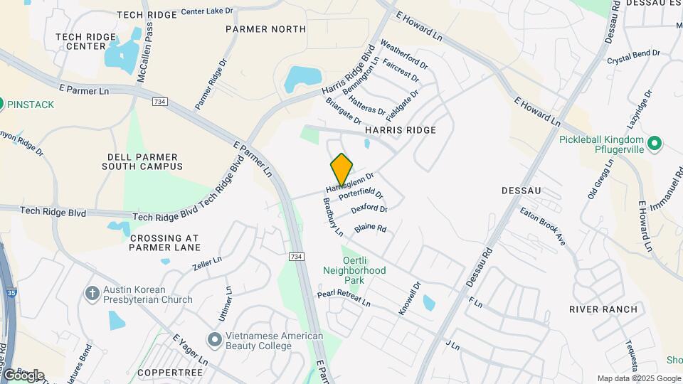 1116 Porterfield Dr Map and Location Details