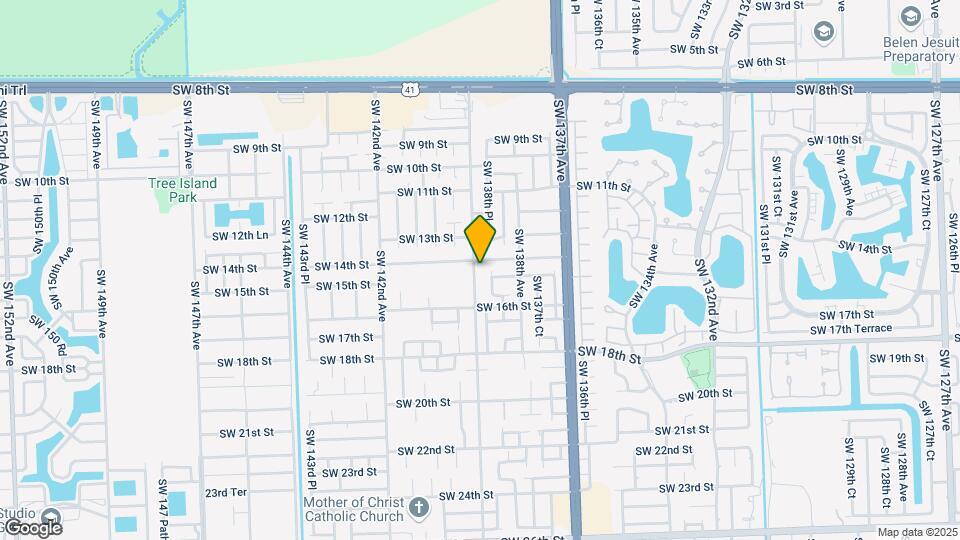 1411 SW 139th Ave Map and Location Details