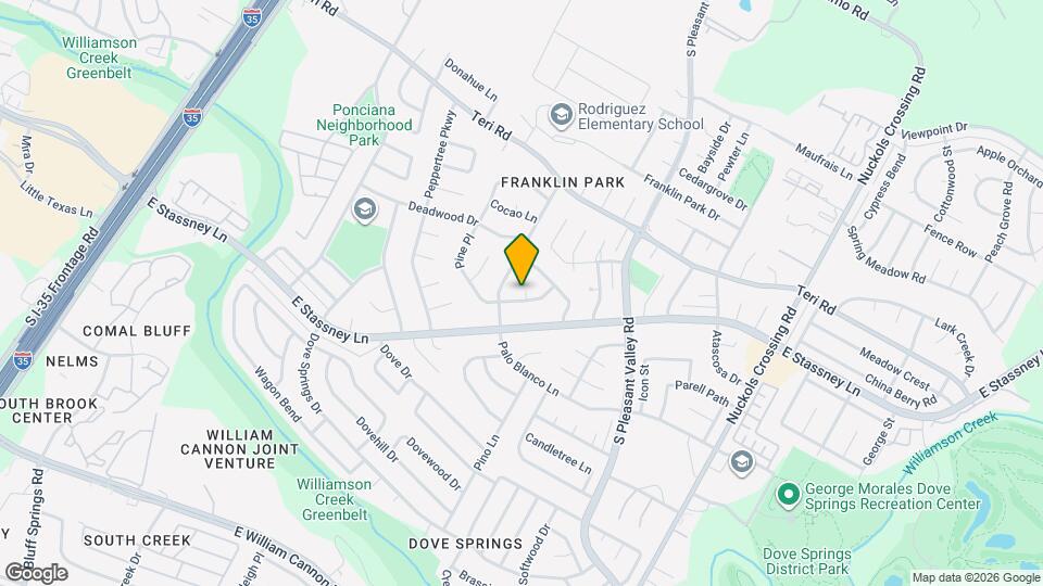 5535 Pine Pl Map and Location Details