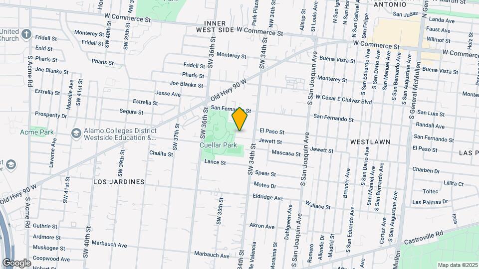 1335 Jewett St Map and Location Details