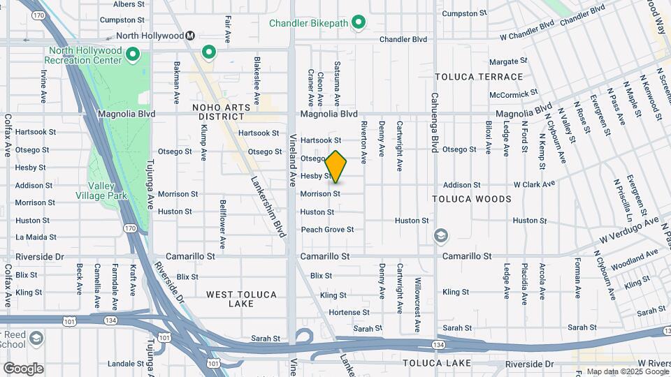10855 Morrison St Map and Location Details