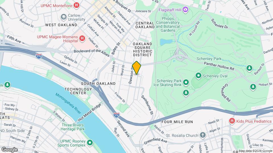 3343 Parkview Ave Map and Location Details