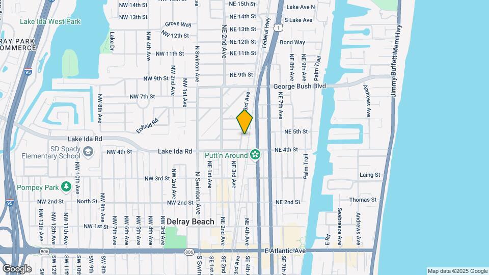 505 NE 3rd Ave Mapa y Detalles de la Ubicación