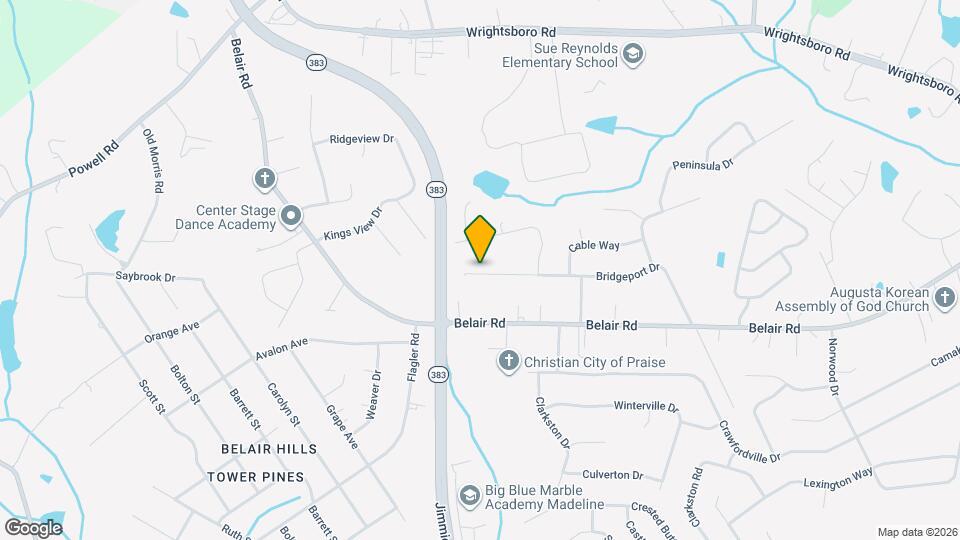 2962 Bridgeport Dr Map and Location Details