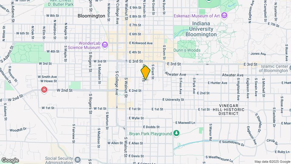 407 S Lincoln St Map and Location Details