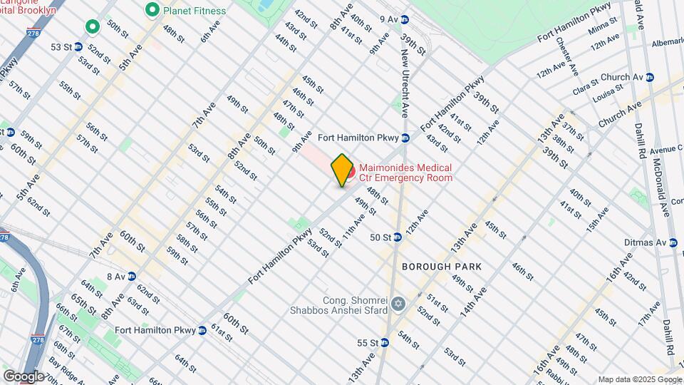 4906 Fort Hamilton Pkwy Map and Location Details