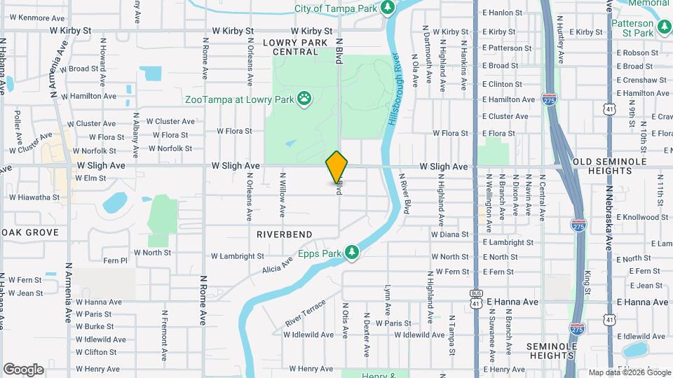 6802 N Blvd Map and Location Details
