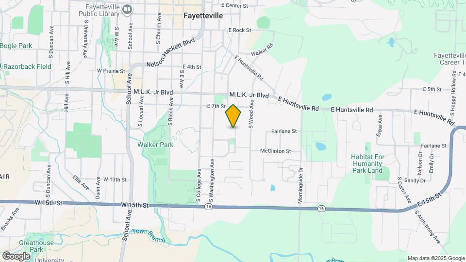 923 S Waxflower Ave Map and Location Details