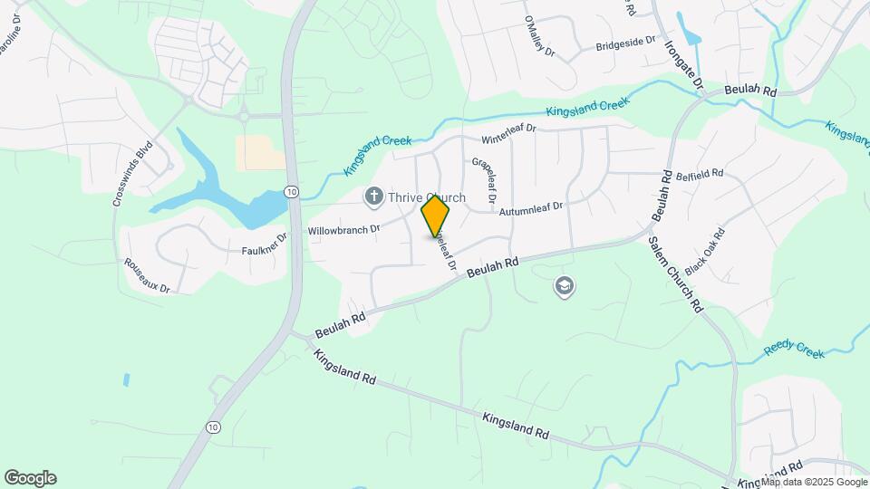 7412 Pineleaf Dr Map and Location Details