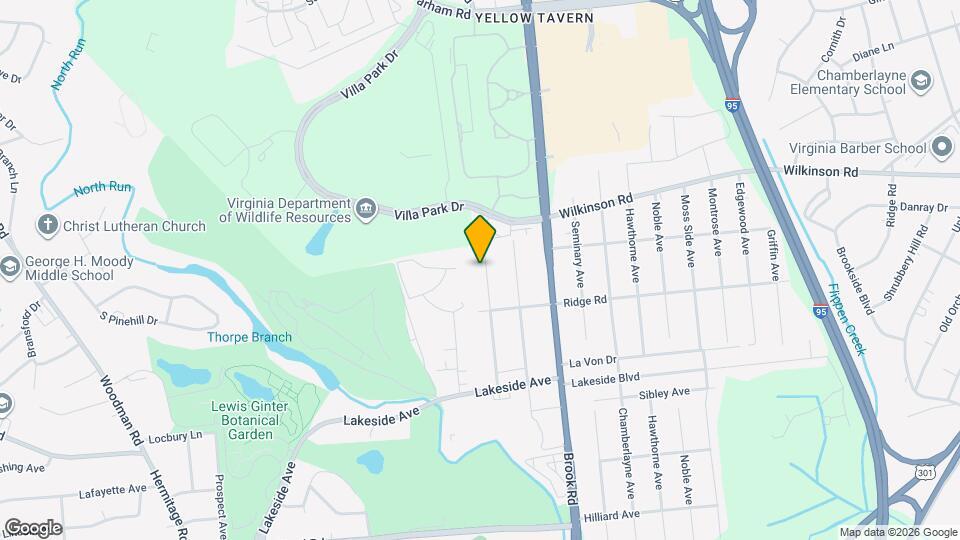 7518 Landsworth Ave Map and Location Details