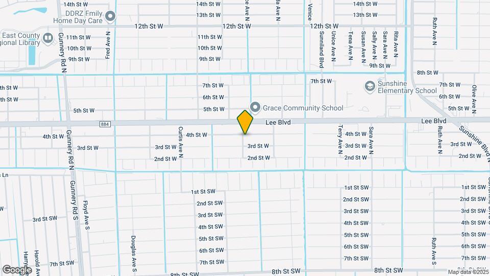 3819 4th St W Map and Location Details