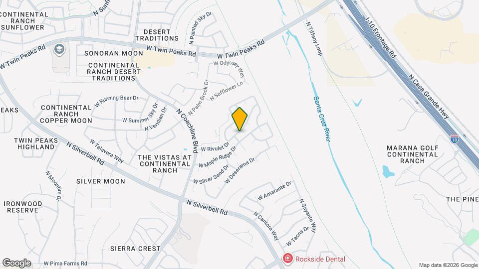 7189 W Rivulet Dr Map and Location Details