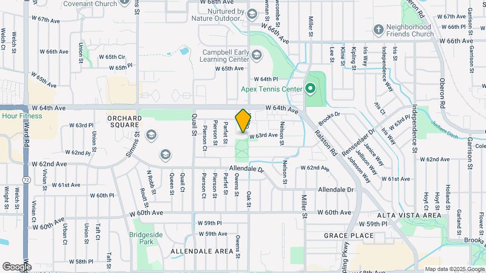 10810 W 63rd Ave Map and Location Details