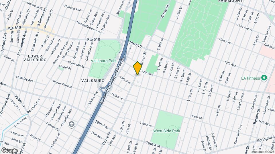 476 Grove St Map and Location Details