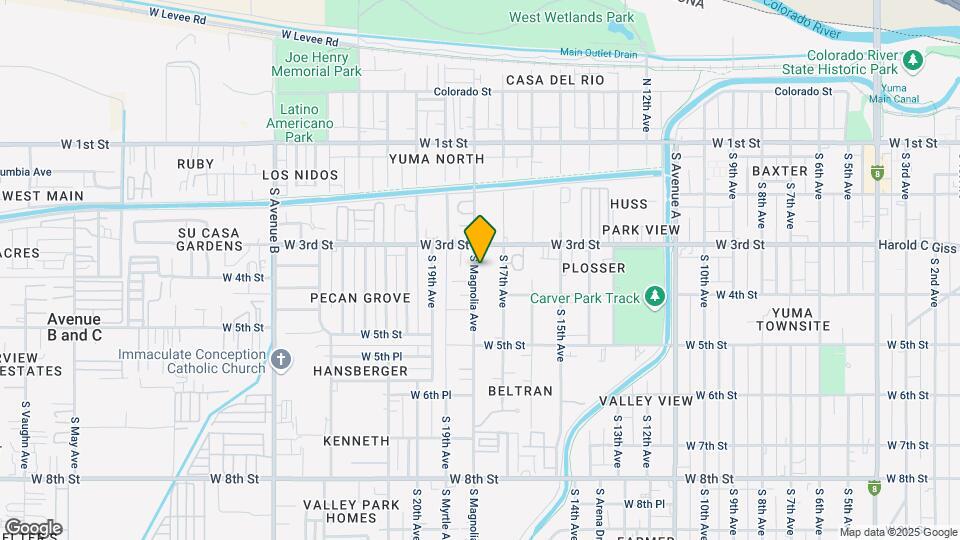315 S Magnolia Ave Map and Location Details