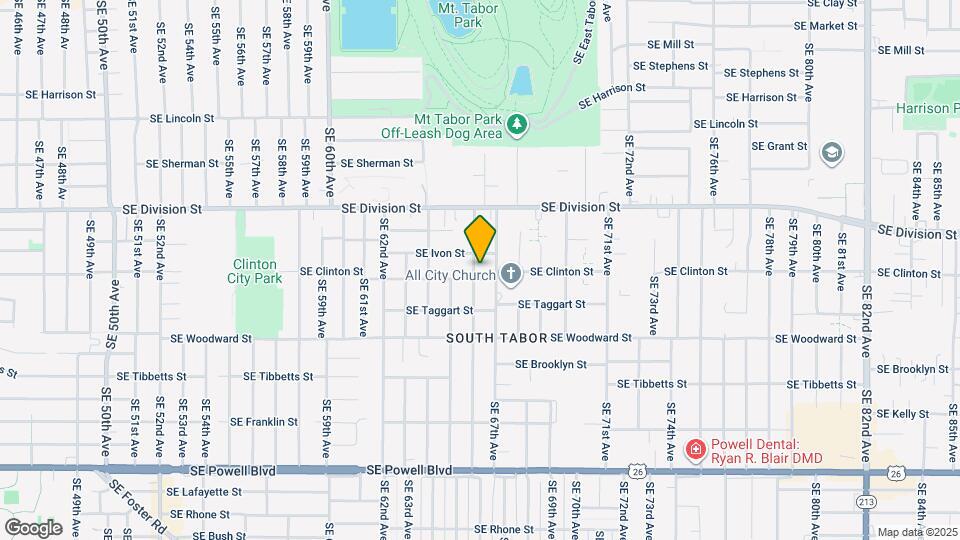 2624 SE 66th Ave Map and Location Details