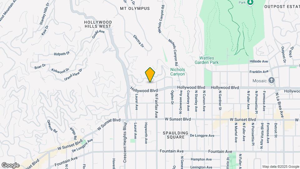 7924 Hillside Ave Mapa y Detalles de la Ubicación