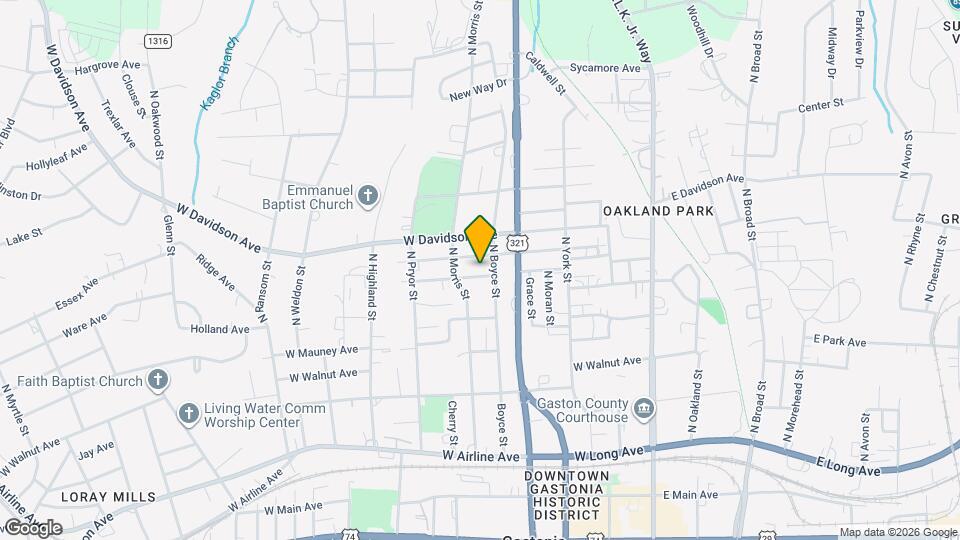 508 W Allison Ave Map and Location Details