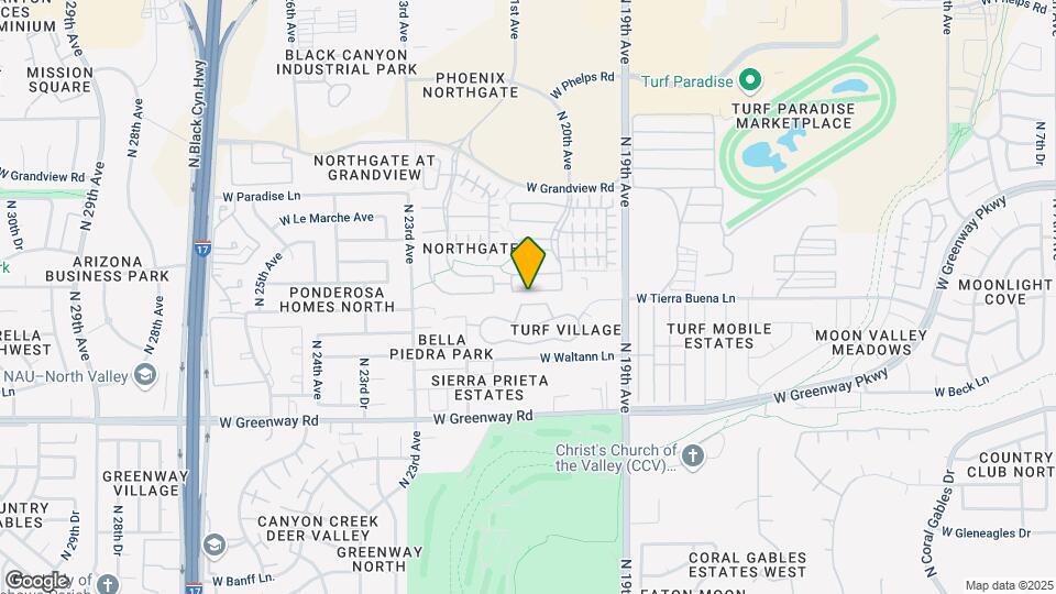 2043 W Kathleen Rd Map and Location Details