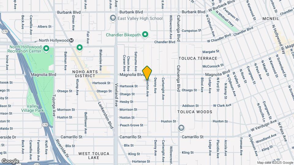 5151 Riverton Ave Map and Location Details