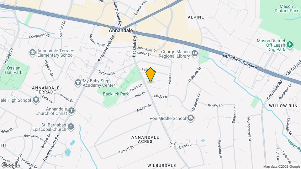 7118 Vermillion Pl Map and Location Details