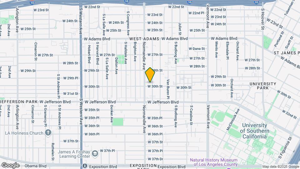 1571 W 30th St Mapa y Detalles de la Ubicación