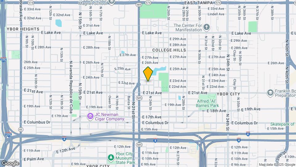 2304 E 22nd Ave. Mapa y Detalles de la Ubicación