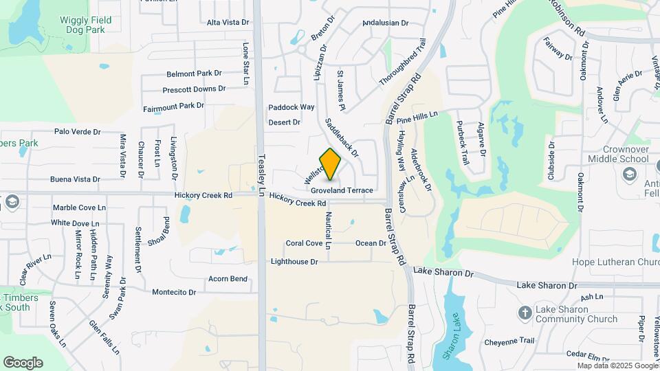 3109 Groveland Terrace Map and Location Details