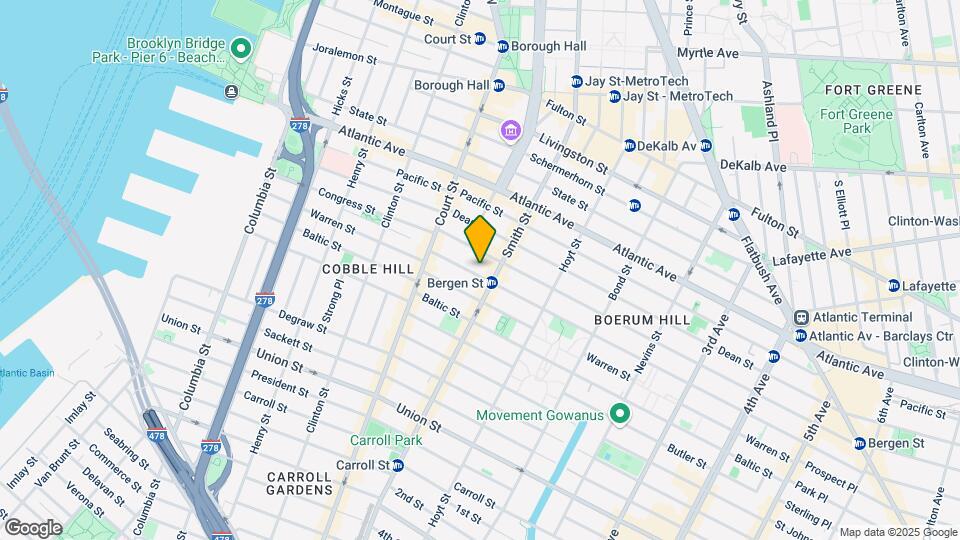 57 Wyckoff St Map and Location Details