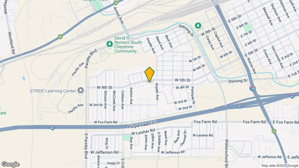 949 W 5th St Map and Location Details