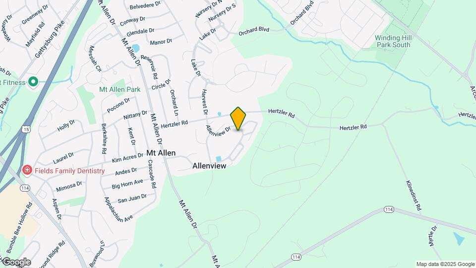 609 Allenview Dr Map and Location Details