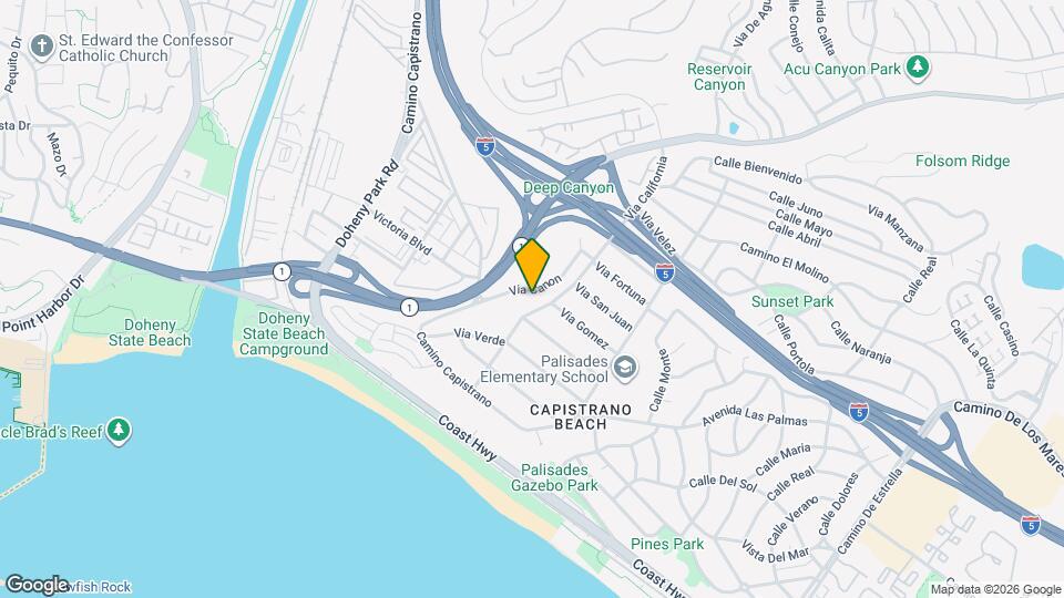 26315 Via California, Unit B Map and Location Details